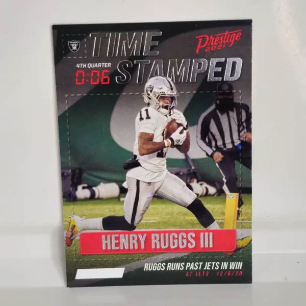 Panini Prestige Football 2021 | #TS-HR Henry Ruggs III - Las Vegas Raiders | Time Stamped