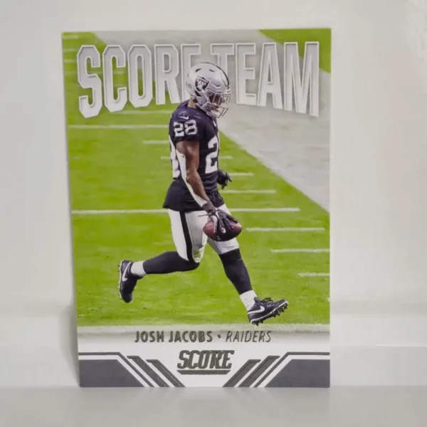 Panini Score Football 2021 | #ST18 Josh Jacobs - Las Vegas Raiders | Score Team