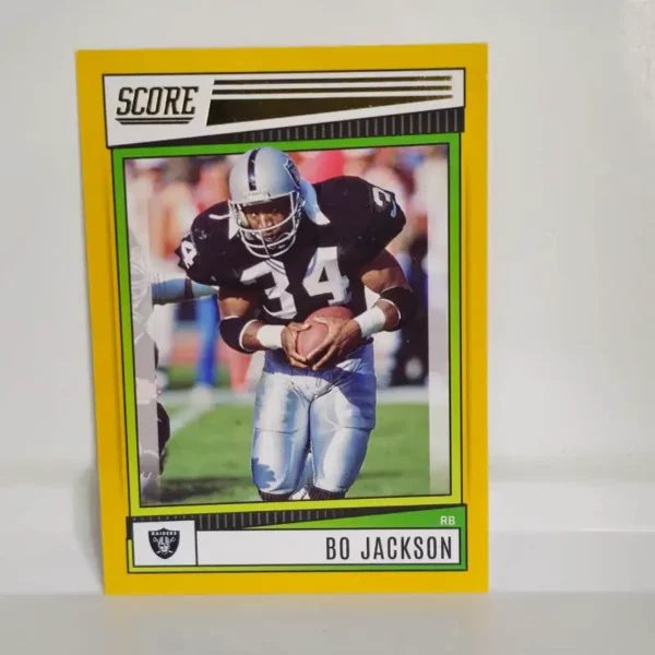 Panini Score Football 2022 | #132 Bo Jackson - Las Vegas Raiders | Gold