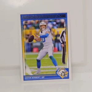 Panini Score Football 2024 | #163 Justin Herbert - Los Angeles Chargers