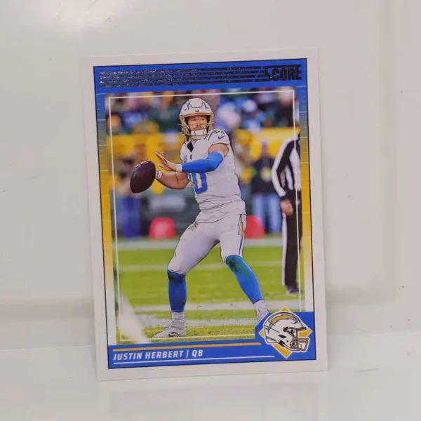Panini Score Football 2024 | #163 Justin Herbert - Los Angeles Chargers