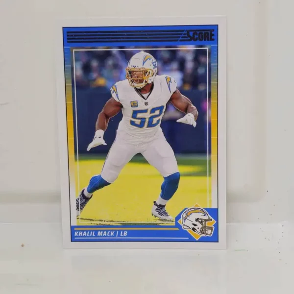 Panini Score Football 2024 | #166 Khalil Mack - Los Angeles Chargers