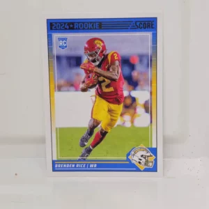 Panini Score Football 2024 | #364 Brenden Rice - Los Angeles Chargers | Rookie Card