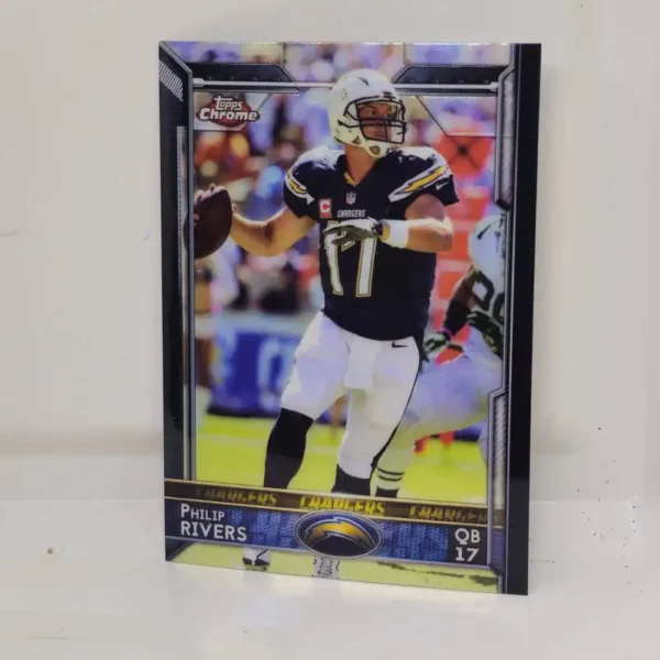Topps Chrome Football 2015 | #36 Philip Rivers - Los Angeles Chargers