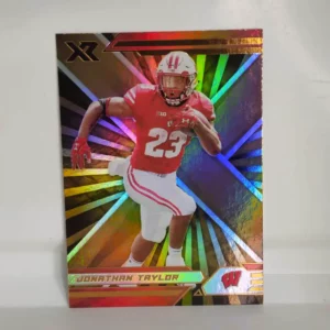Panini Chronicles Draft Picks Football 2022 | #18 Jonathan Taylor - Wisconsin Badgers | XR Bronze