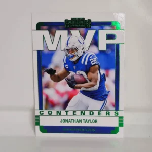 Panini Contenders Football 2022 | #MVP-JTA Jonathan Taylor - Indianapolis Colts | MVP Contenders Emerald