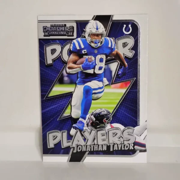 Panini Contenders Football 2022 | #PWR-JTA Jonathan Taylor - Indianapolis Colts | Power Players