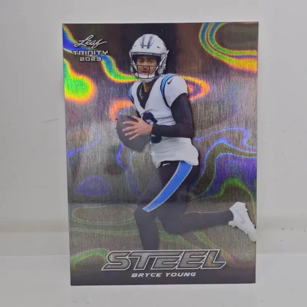 Leaf Trinity Football 2023 | #S16 Bryce Young - Carolina Panthers | Steal Silver Lava