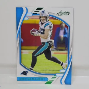 Panini Absolute Football 2021 | #39 Christian McCaffrey - Carolina Panthers | Emerald
