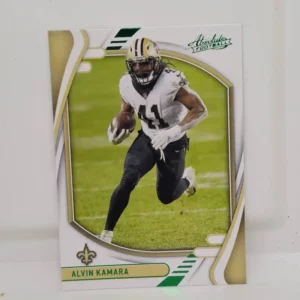 Panini Absolute Football 2021 | #67 Alvin Kamara - New Orleans Saints | Emerald