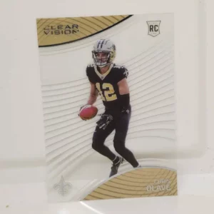 Panini Chronicles Draft Picks Football 2022 | #CVR-5 Chris Olave - Ohio State Buckeyes | Clear Vision Rookie Card