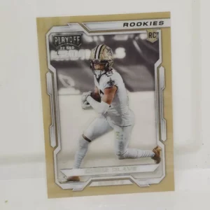 Panini Chronicles Draft Picks Football 2022 | #PMR-9 Chris Olave - Ohio State Buckeyes | Playoff Momentum Rookie Card