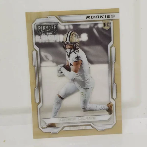 Panini Chronicles Draft Picks Football 2022 | #PMR-9 Chris Olave - Ohio State Buckeyes | Playoff Momentum Rookie Card