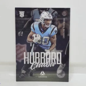Panini Chronicles Football 2021 | #222 Chuba Hubbard - Carolina Panthers | Luminance Rookie Card