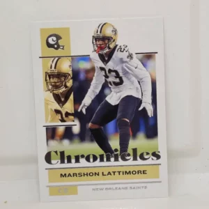 Panini Chronicles Football 2021 | #61 Marshon Lattimore - New Orleans Saints