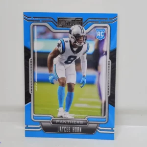 Panini Playbook Football 2021 | #143 Jaycee Horn - Carolina Panthers | Rookie Card