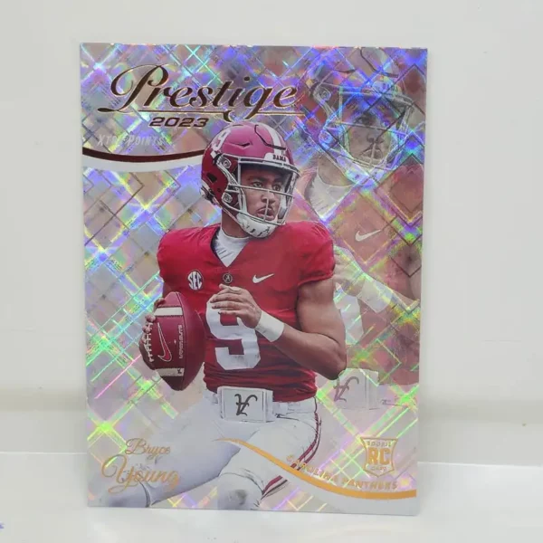 Panini Prestige 2023 | #311 Bryce Young - Carolina Panthers | Diamond Xtra Points Rookie Card