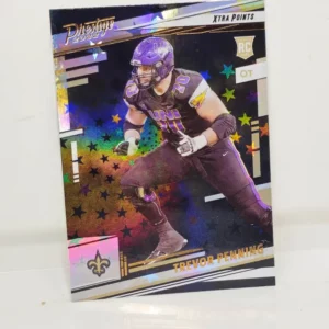 Panini Prestige Football 2022 | #380 Trevor Penning - New Orleans Saints | Xtra Points Astral Rookie Card