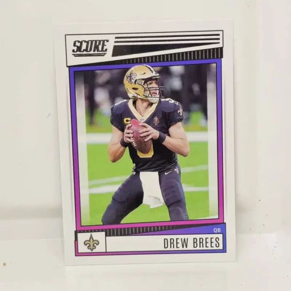 Panini Score Football 2022 | #61 Drew Brees - New Orleans Saints