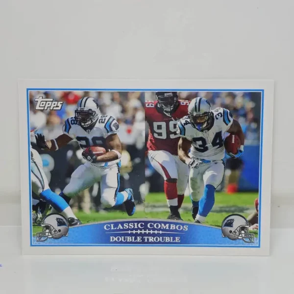 Topps Football 2009 | #325 Jonathan Stewart / DeAngelo Williams - Carolina Panthers | Classic Combos Double Trouble