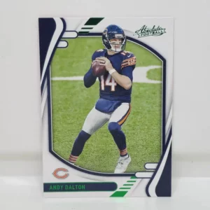 Panini Absolute Football 2021 | #25 Andy Dalton - Chicago Bears | Emerald