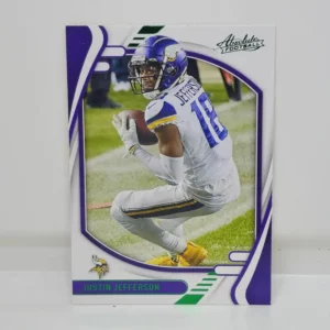 Panini Absolute Football 2021 | #65 Justin Jefferson - Minnesota Vikings | Emerald