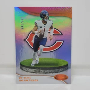 Panini Certified Football 2023 | FF-8 Justin Fields - Chicago Bears | Orange Franchise Foundations #17/149