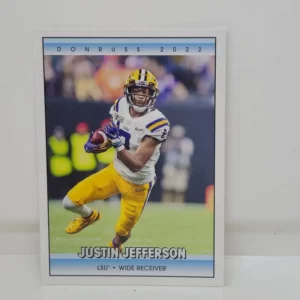 Panini Chronicles Draft Picks Football 2022 | #11 Justin Jefferson - LSU Tigers | Donruss