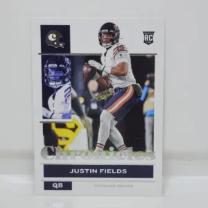 Panini Chronicles Football 2021 | #19 Justin Fields - Chicago Bears | Chronicles Rookie Card
