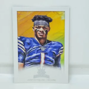 Panini Chronicles Football 2021 | #GK-4 Justin Fields - Chicago Bears | Gridiron Kings Rookie Card