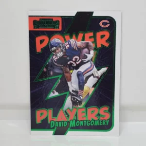 Panini Contenders Football 2022 | #PWR-DMO David Montgomery - Chicago Bears | Emerald Power Players