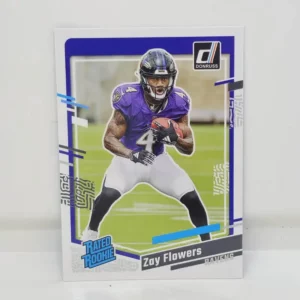 Panini Donruss Football 2023 | #307 Zay Flowers - Baltimore Ravens | Rated Rookie