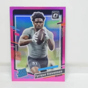 Panini Donruss Football 2023 | #316 Tyrique Stevenson - Chicago Bears | Rated Rookie Optic Preview Pink