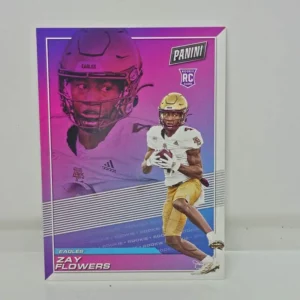 Panini Player of the Day Football 2023 | #RC-8 Zay Flowers - Boston College Eagles | Rookie Card