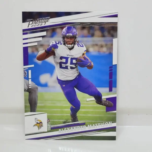 Panini Prestige Football 2022 | #191 Alexander Mattison - Minnesota Vikings