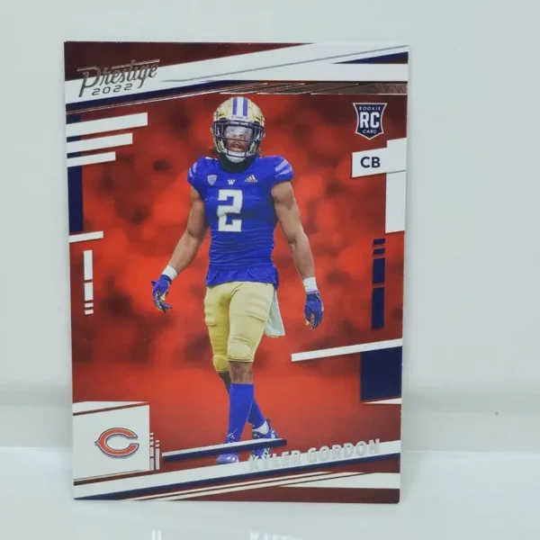 Panini Prestige Football 2022 | #335 Kyler Gordon - Chicago Bears | Rookie Card