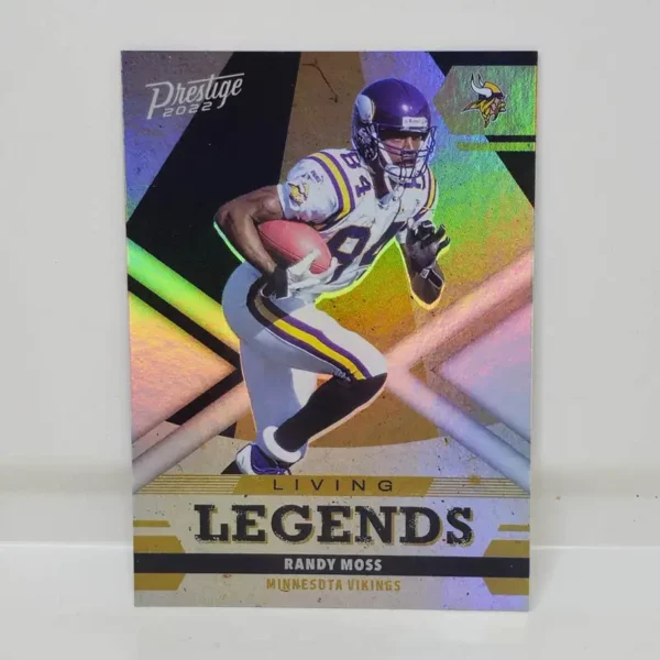 Panini Prestige Football 2022 | #LL-1 Randy Moss - Minnesota Vikings | Living Legends