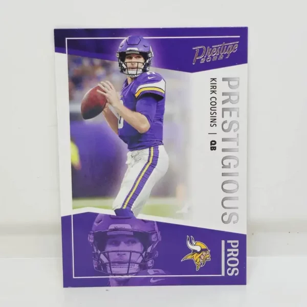 Panini Prestige Football 2022 | #PP-4 Kirk Cousins - Minnesota Vikings | Prestigious Pros