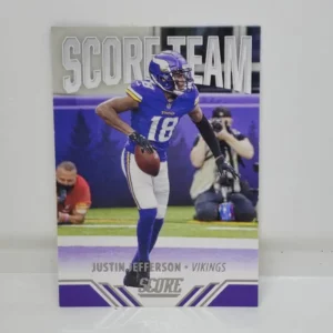Panini Score Football 2021 | #ST17 Justin Jefferson - Minnesota Vikings | Score Team