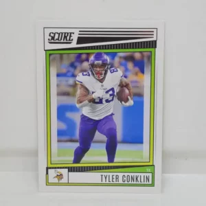 Panini Score Football 2022 | #105 Tyler Conklin - Minnesota Vikings