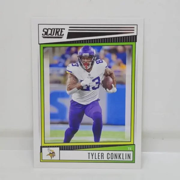 Panini Score Football 2022 | #105 Tyler Conklin - Minnesota Vikings