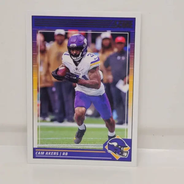 Panini Score Football 2024 | #182 Cam Akers - Minnesota Vikings