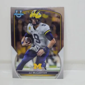 Topps Bowman Chrome University Football 2022 | #48 JJ McCarthy - Michigan Wolverines