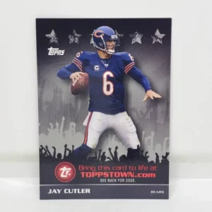 Topps Football 2009 | TTT5 Jay Cutler - Chicago Bears | Topps Town Silver