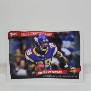 Topps Football 2010 | PP11 Adrian Peterson - Minnesota Vikings | Peak Performance