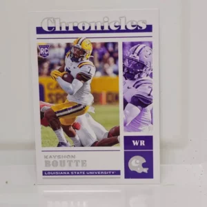 Panini Chronicles Draft Picks Football 2023 | #17 Kayshon Boutte - LSU Tigers | Chronicles Rookie Card