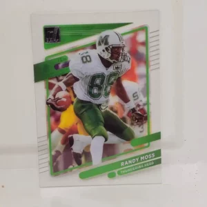 Panini Chronicles Draft Picks Football 2023 | #21 Randy Moss - Marshall University Thundering Herd | Clearly Donruss