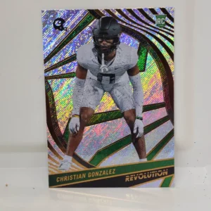 Panini Chronicles Draft Picks Football 2023 | #52 Christian Gonzalez - Oregon Ducks | Revolution Rookie Card
