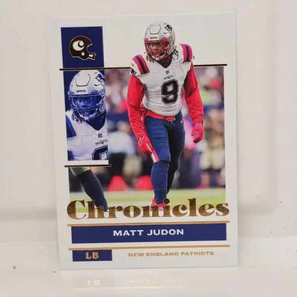 Panini Chronicles Football 2021 | #82 Matt Judon - New England Patriots | Bronze