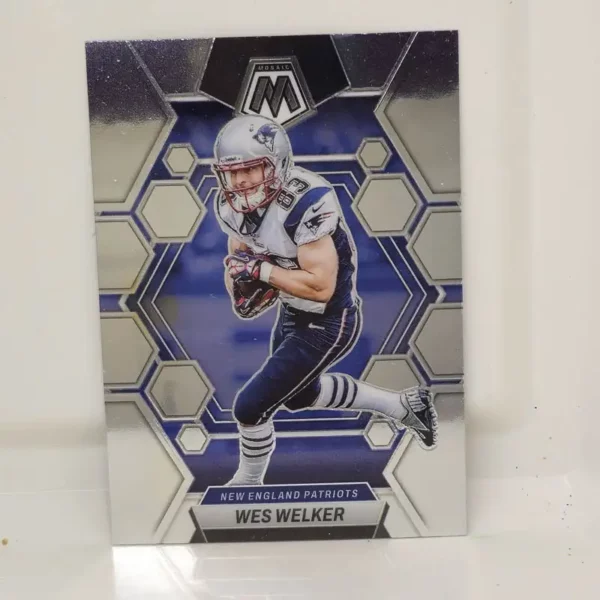 Panini Mosaic Football 2023 | #163 Wes Welker - New England Patriots